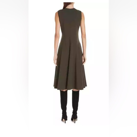 LAFAYETTE 148 NEW YORK TOPENGA PUNTO MILANO A-LINE  FISCUS DRESS sz 10 - Picture 2 of 13